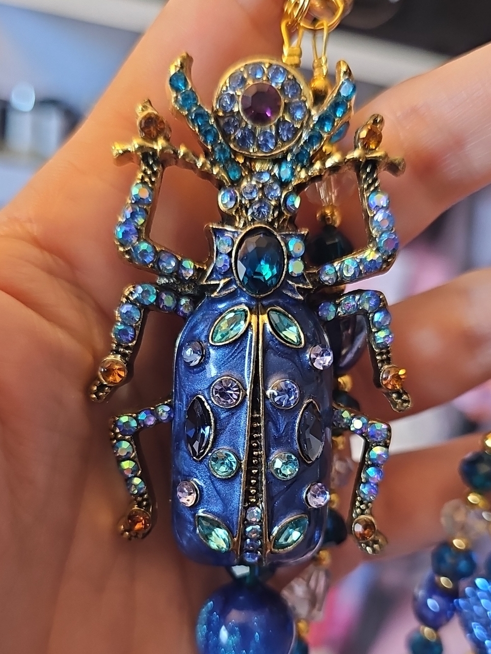 Beetle Purse Charm